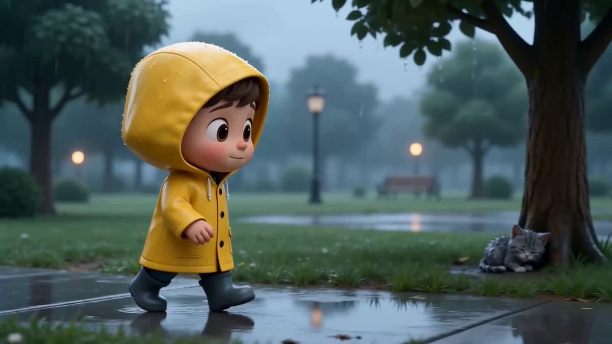 Adorable 3D Animated Kitten Rescue Story