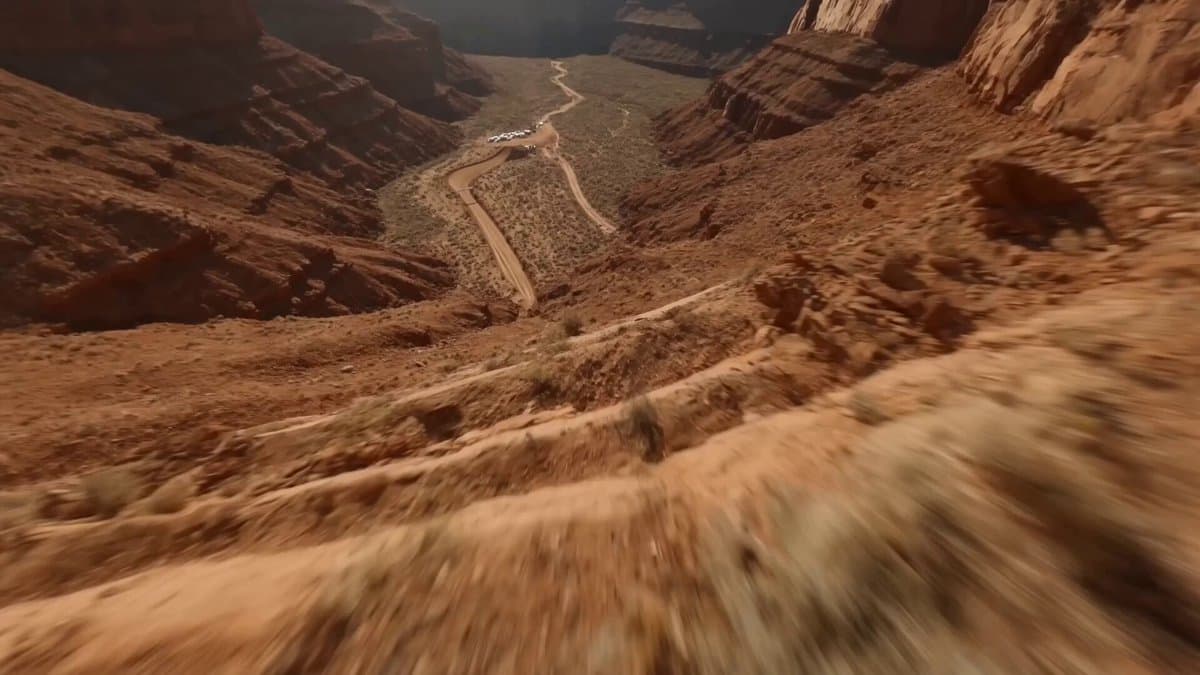 Desert Canyon FPV Rally Race