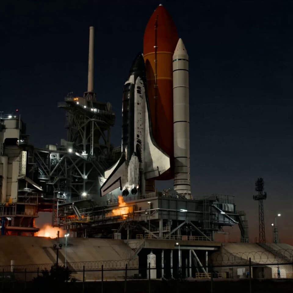 Rocket Launch Explosion Video Prompt