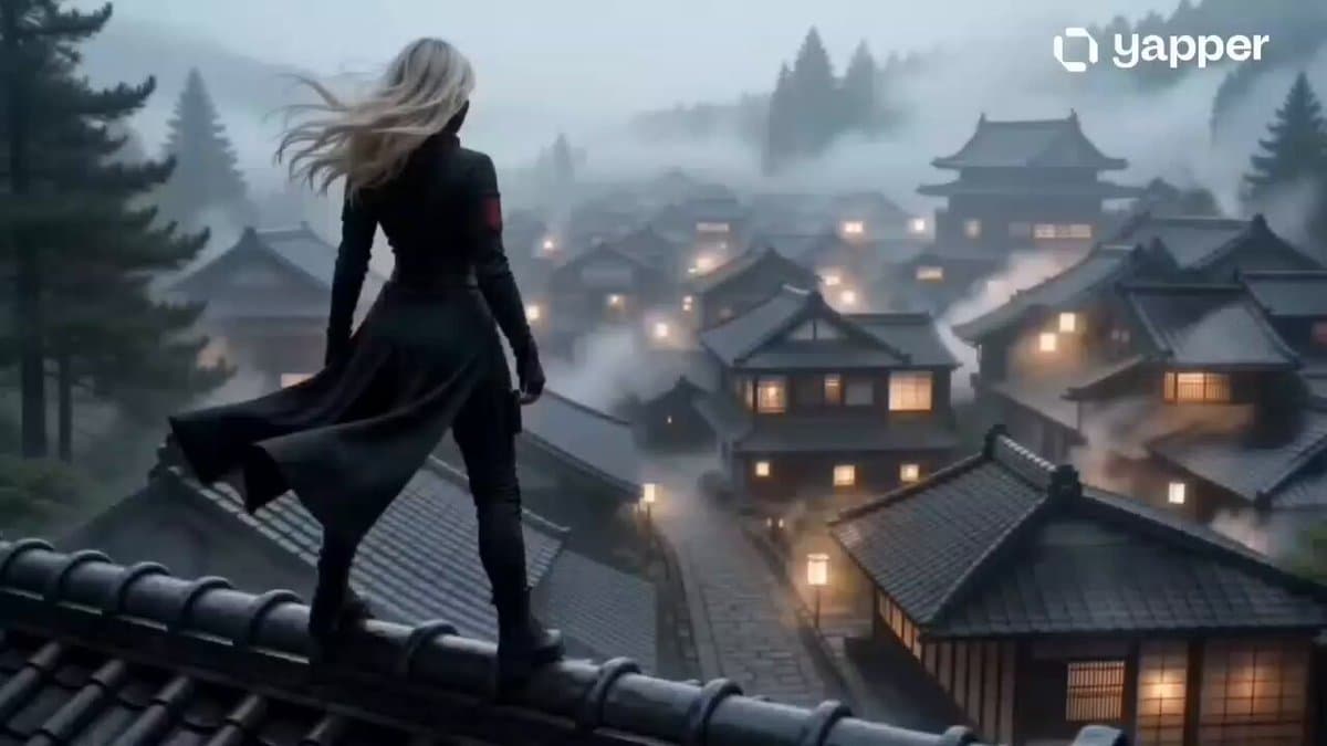 Mysterious Assassin in Japanese Village