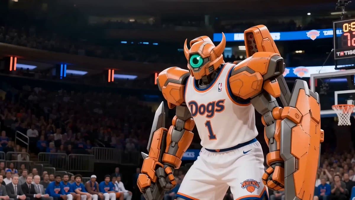 Robot Basketball Slam Dunk