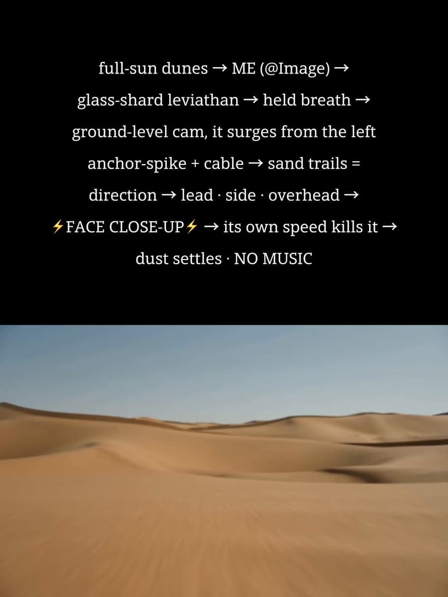 Desert Leviathan Encounter