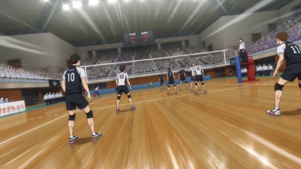 Superhuman Anime Volleyball Spike