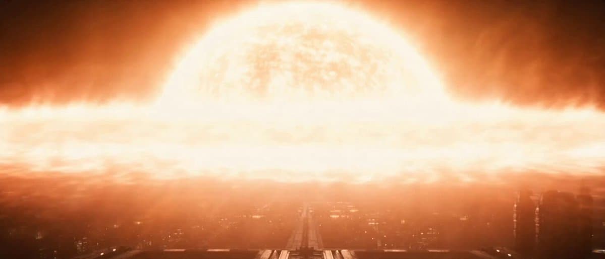 Space Station Solar Flare Emergency