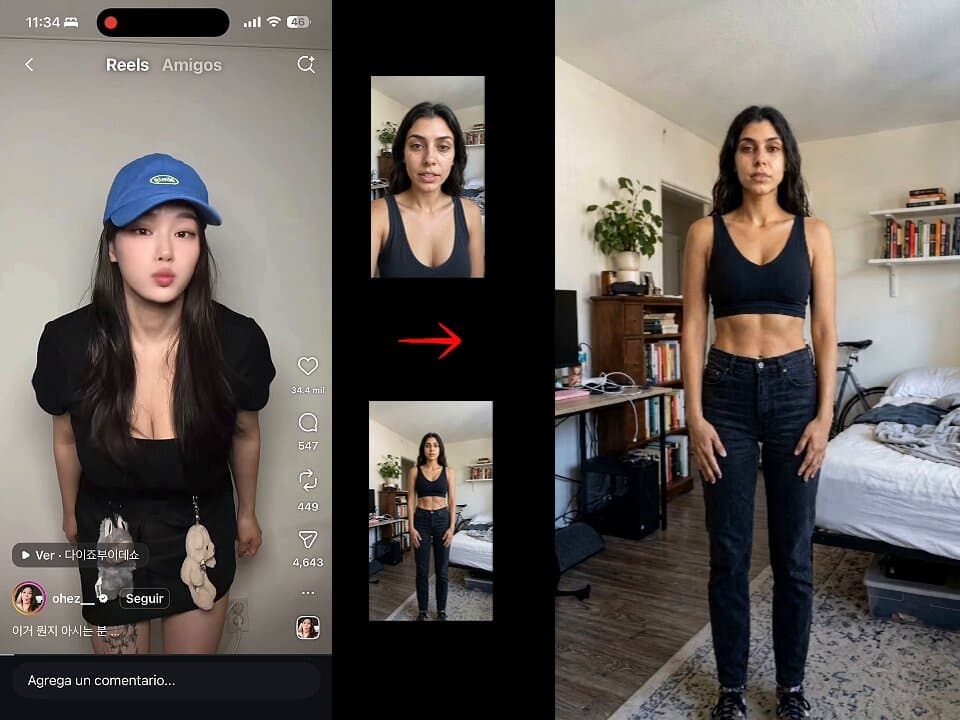 AI Video Motion Transfer for Character Identity