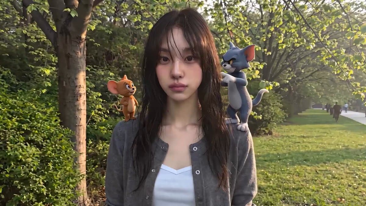 Tom and Jerry Live Action Interaction
