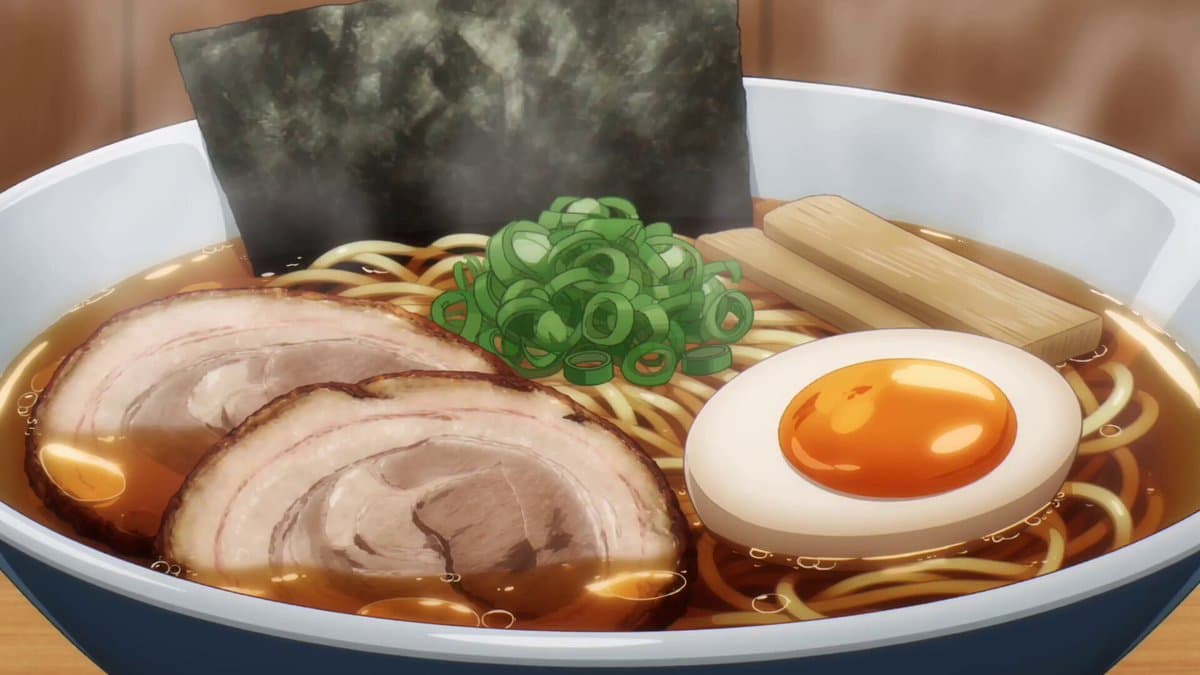 Japanese 2D Anime Ramen Cooking