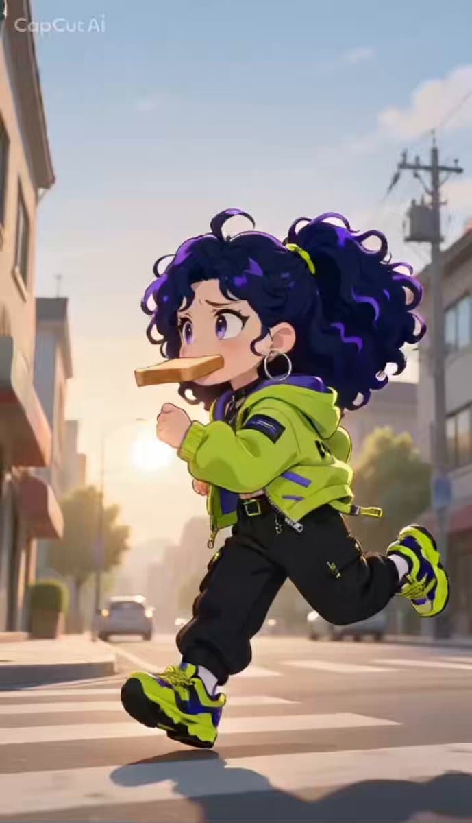 Anime Style Chance Encounter Prompt