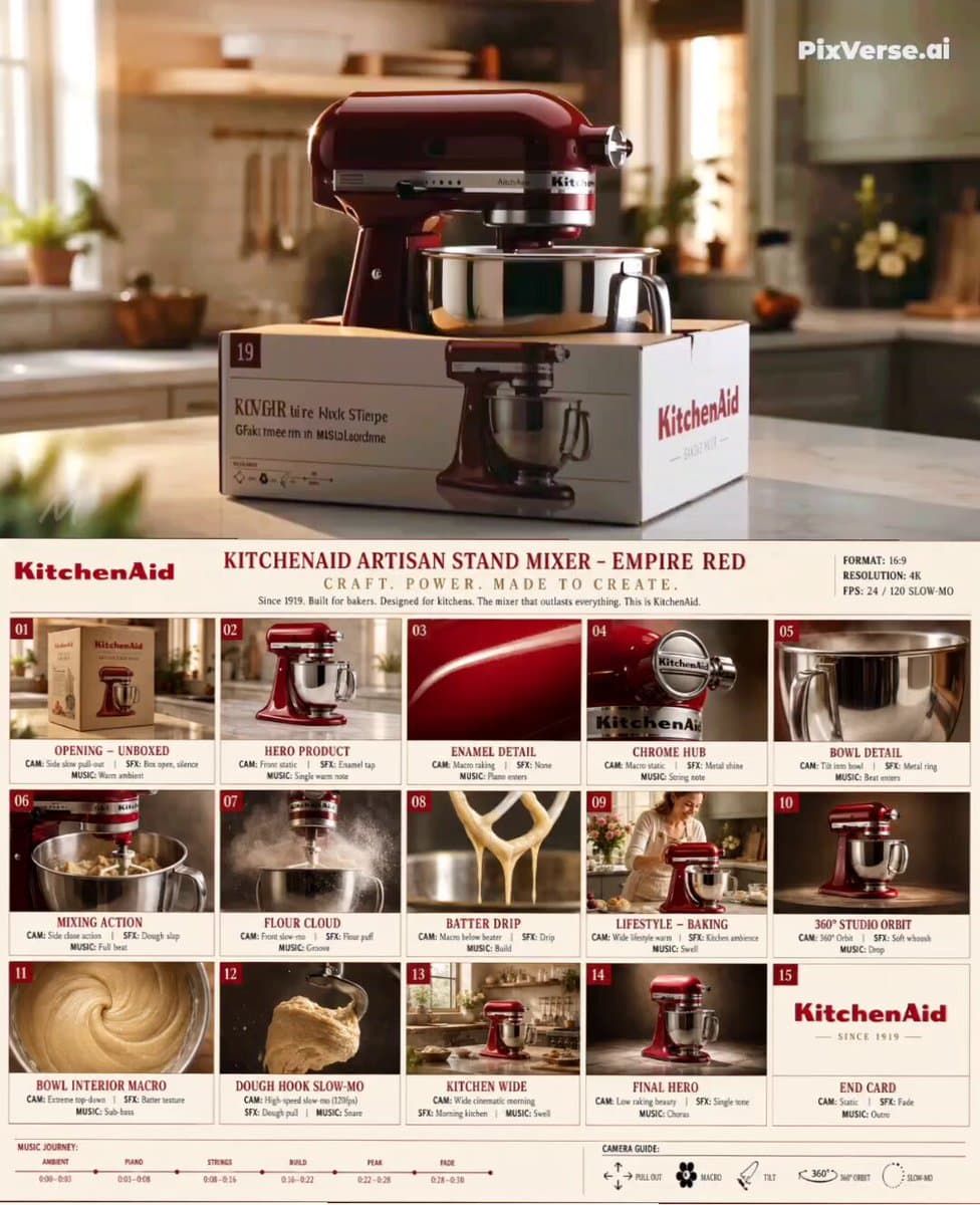 Premium Kitchenware Campaign Style