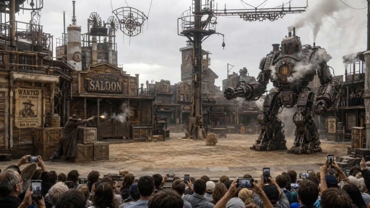 Steampunk Theater Shootout POV