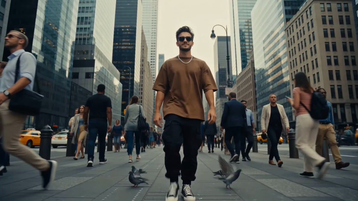 Inception-Style Time Freeze Cinematic Video