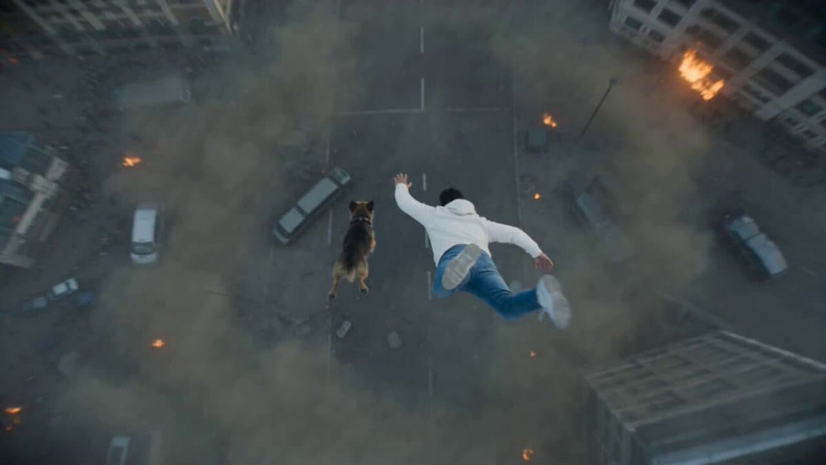 Photorealistic Anamorphic Action Movie