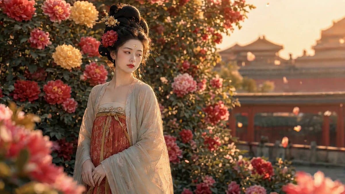Tang Dynasty Beauty Garden Video