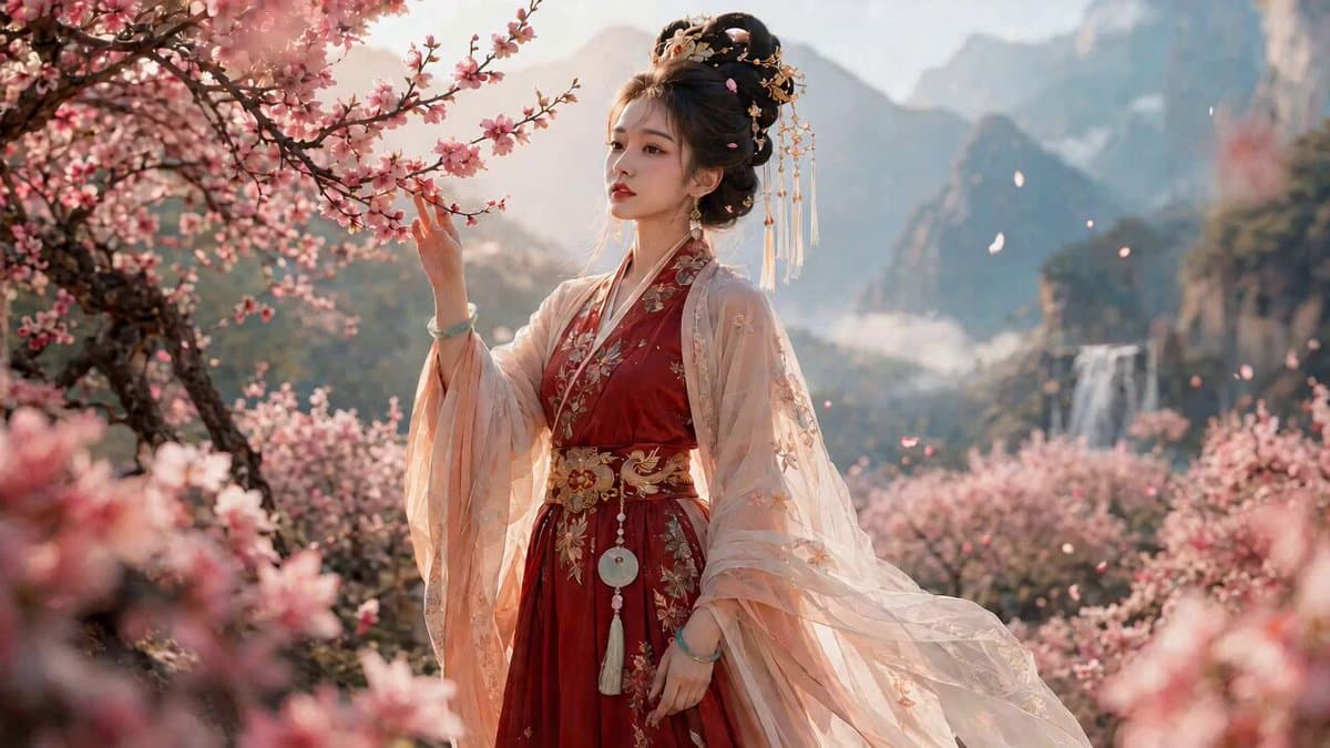 Ancient Chinese Drama Emotion Scene Prompt