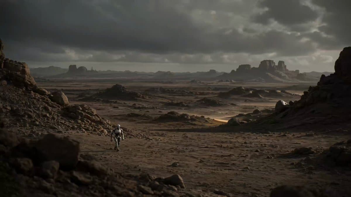 Sci-Fi Robot Discovery Sequence