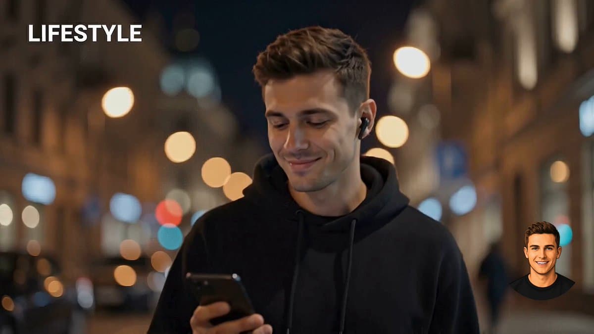 Cyberpunk Wireless Earbuds Commercial