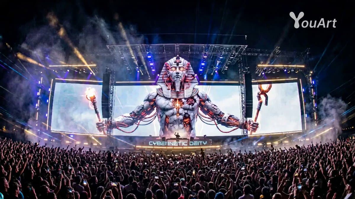 Pharaoh EDM Live Performance