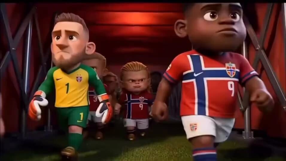 Pixar Style Football Animation