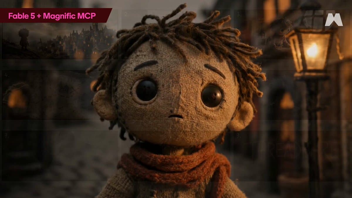 Stop-Motion Burlap Animation