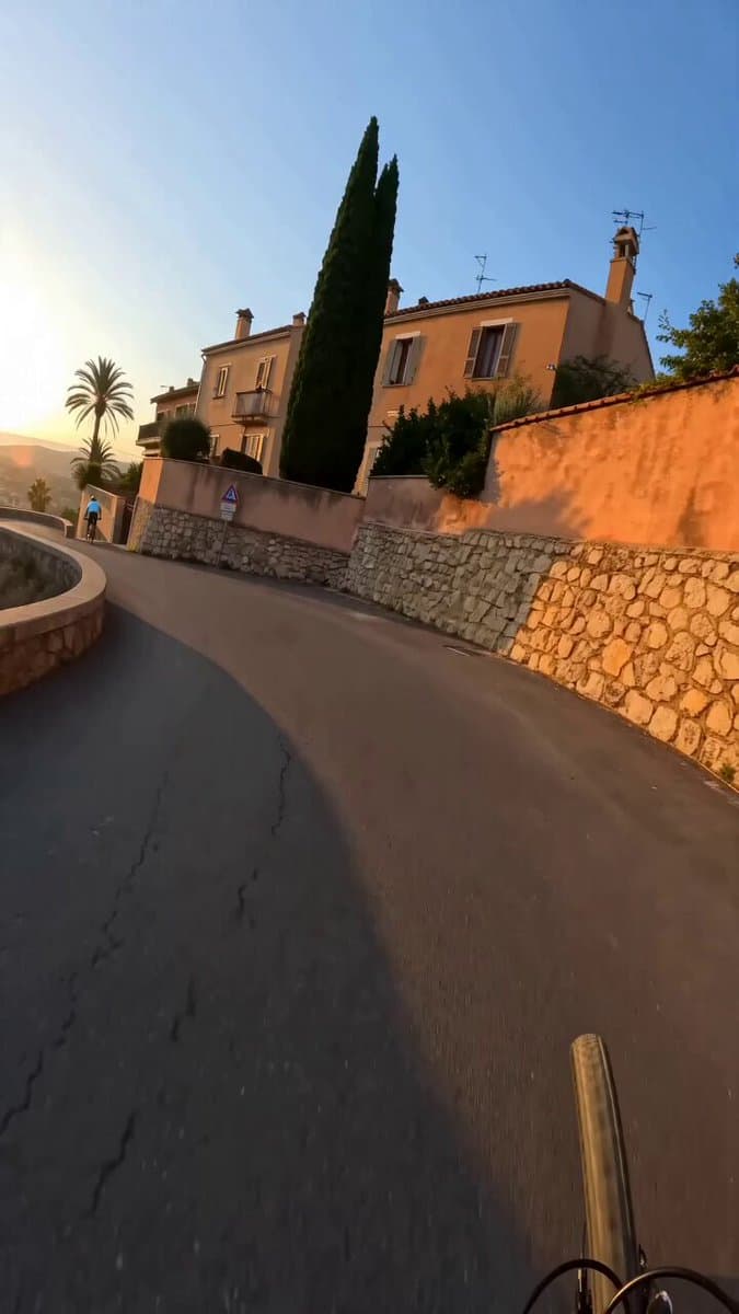 GoPro POV Mountain Bike Sunset Descent