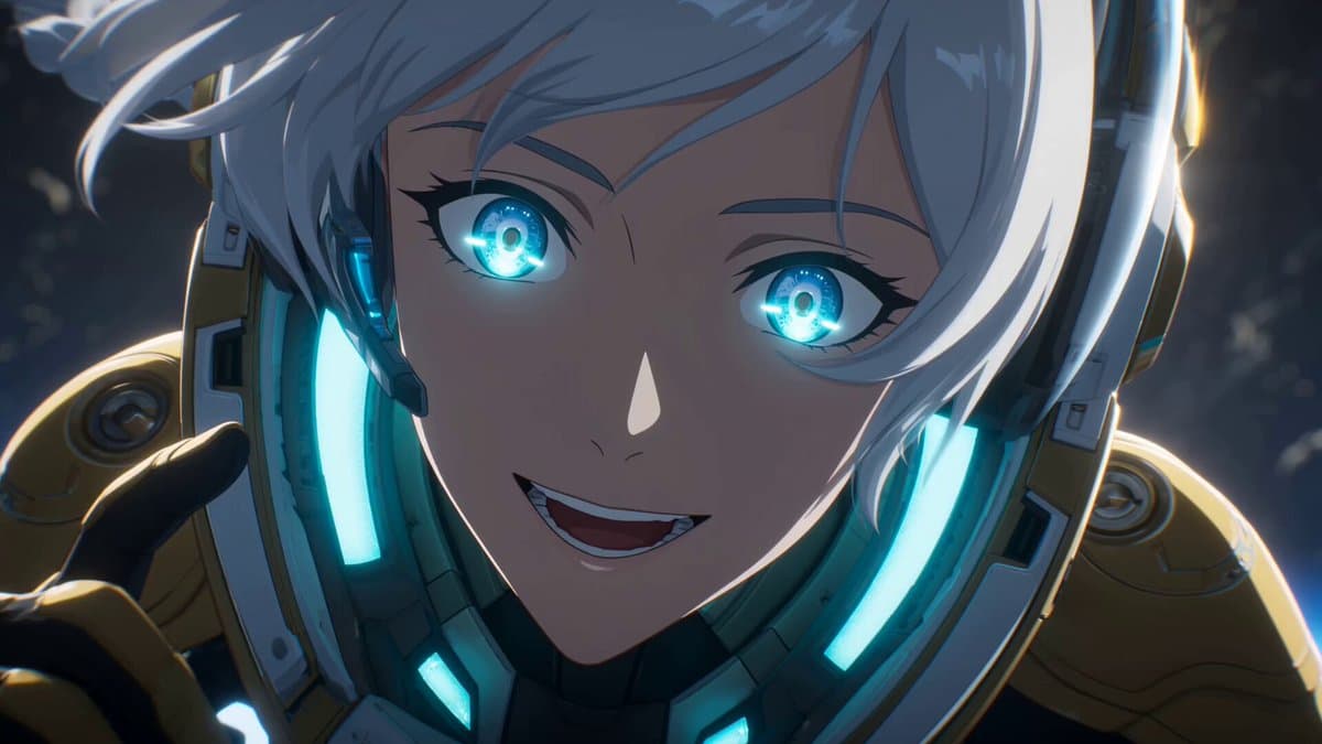 Sci-Fi Anime Exosuit Flight