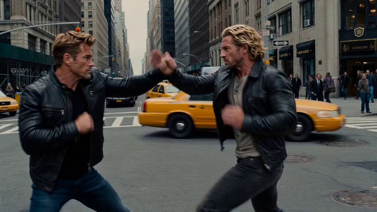 Cinematic New York City Action Battle