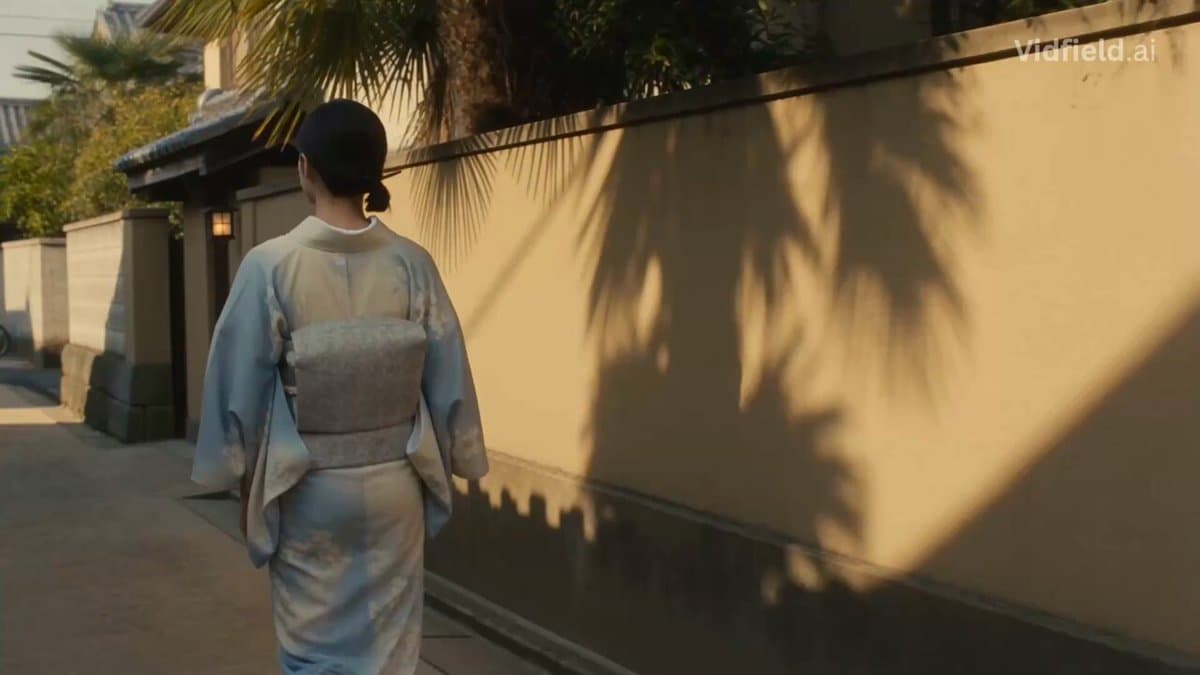 Japanese Alley Golden Hour Walk