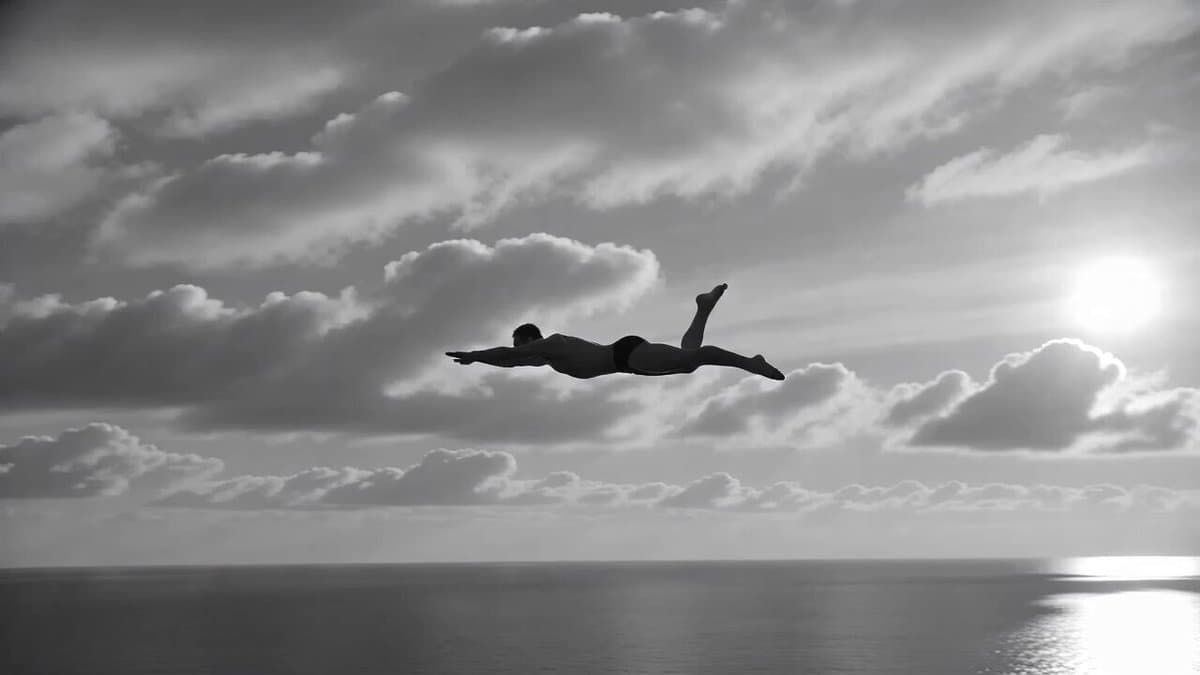 Monochrome Ocean Dive