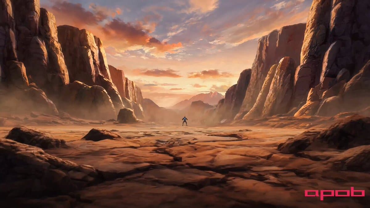 Cinematic Anime Video Scene