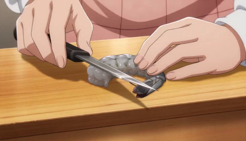 Anime Chef Shrimp Tempura Cooking