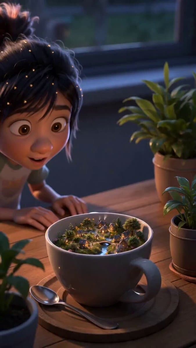 3D Animated Magical Miniature World