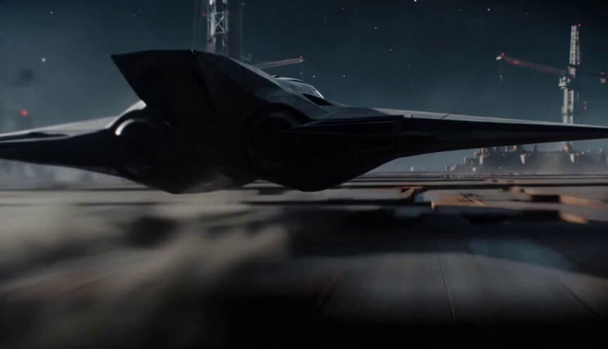 Sci-Fi Interceptor Planet Engine Race