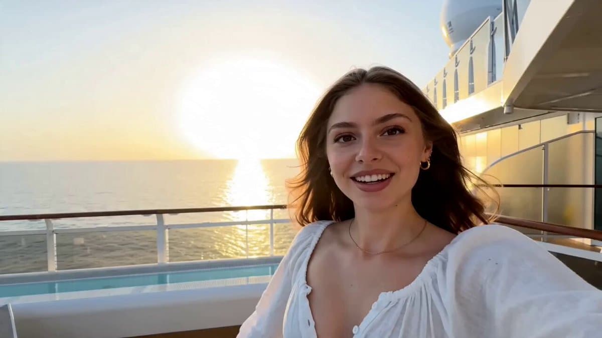 Luxury Cruise Travel Influencer Vlog