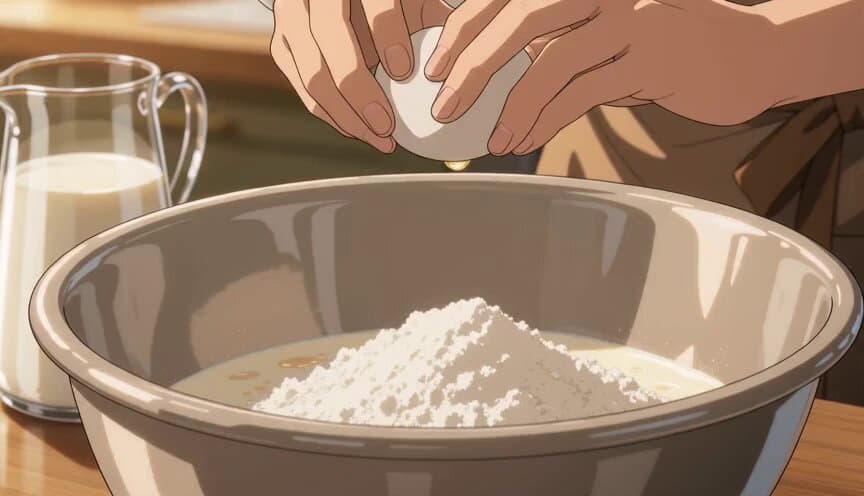 Anime Pancake Cooking Montage