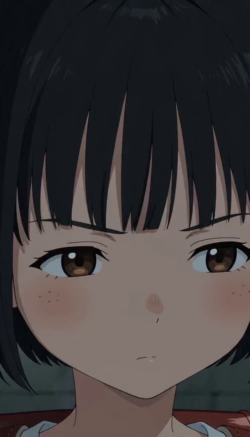 Anime Girl Wall Running Escape Sequence