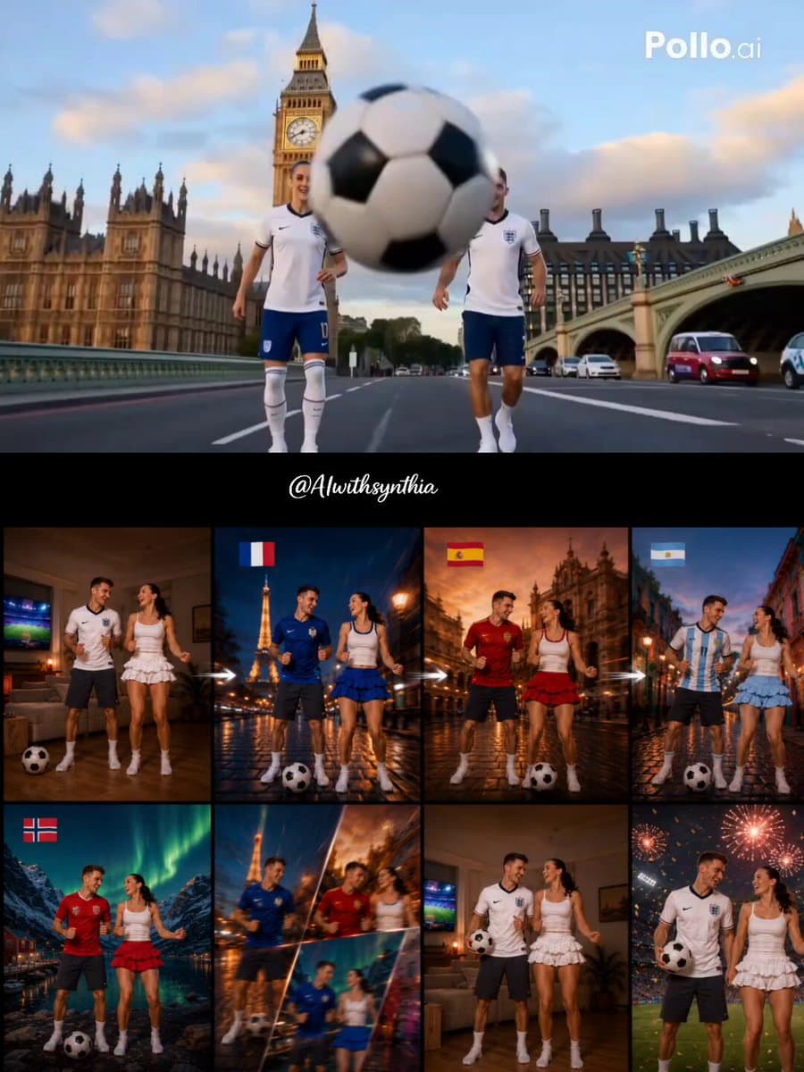 World Cup Global Dance Transition
