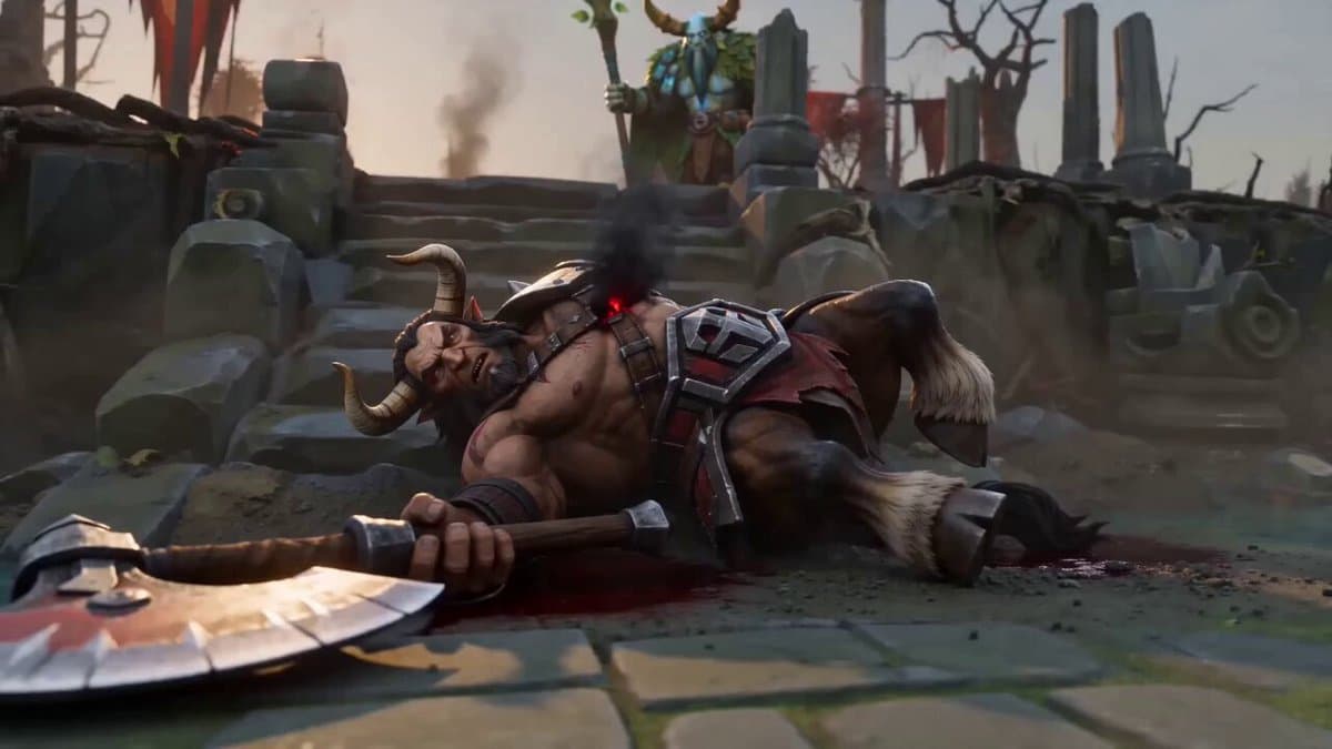 Centaur Cinematic Spell Finish