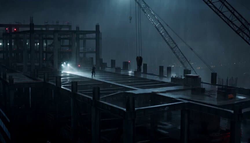 Skyscraper Crane Escape Action