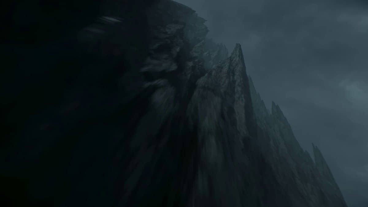 Cinematic Clifftop Samurai Reveal