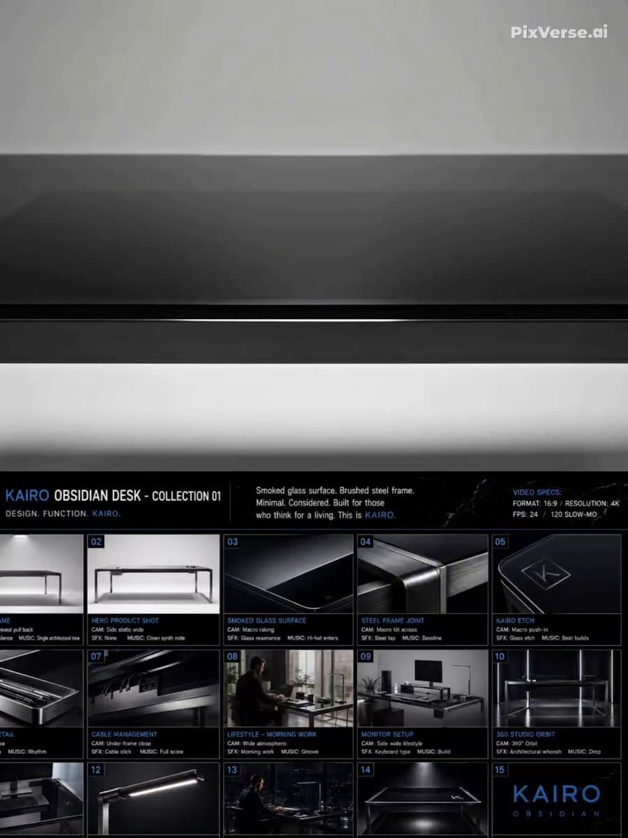 Ultra-Premium Bauhaus Workspace Campaign