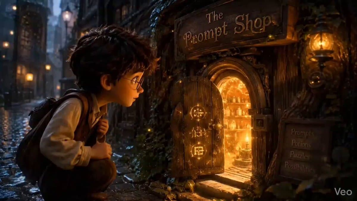Pixar Style Magic Prompt Shop