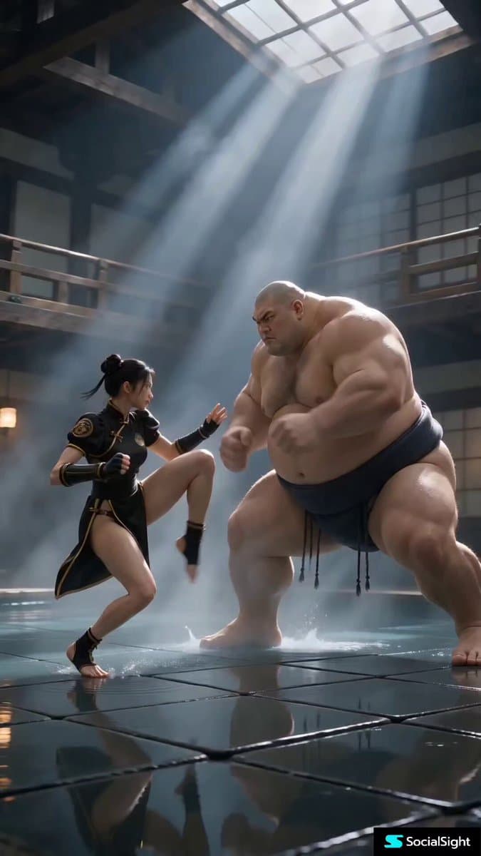 Cinematic Street Fighter Bathhouse Fight