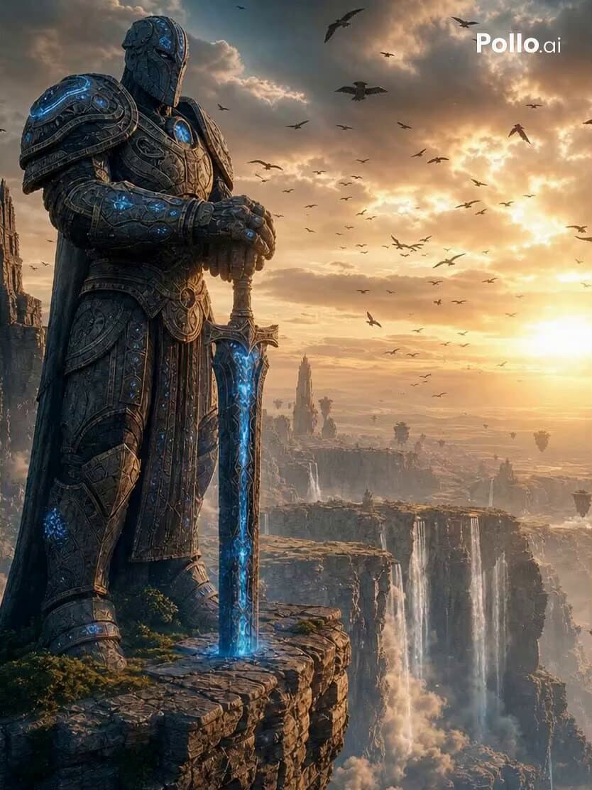 Ancient Stone Guardian Awakening