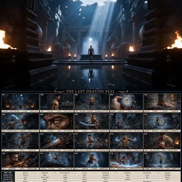 Ancient Dragon Temple Warrior Zoom