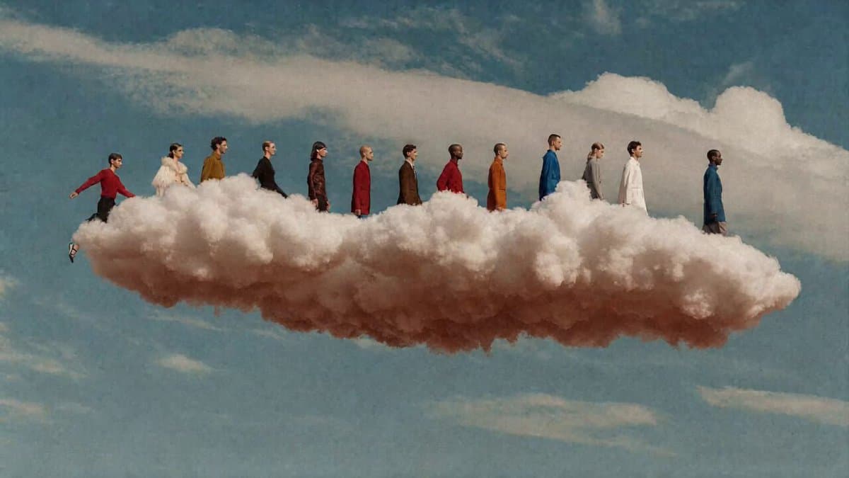 Dreamlike Cloud Walk and Flight Sequence