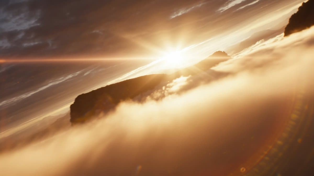 Pianist on Cliff Edge Cinematic Oner