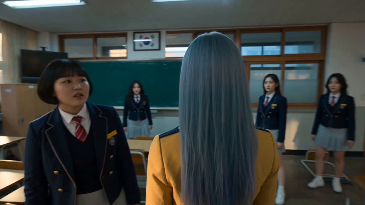 Korean High School Fight Scene