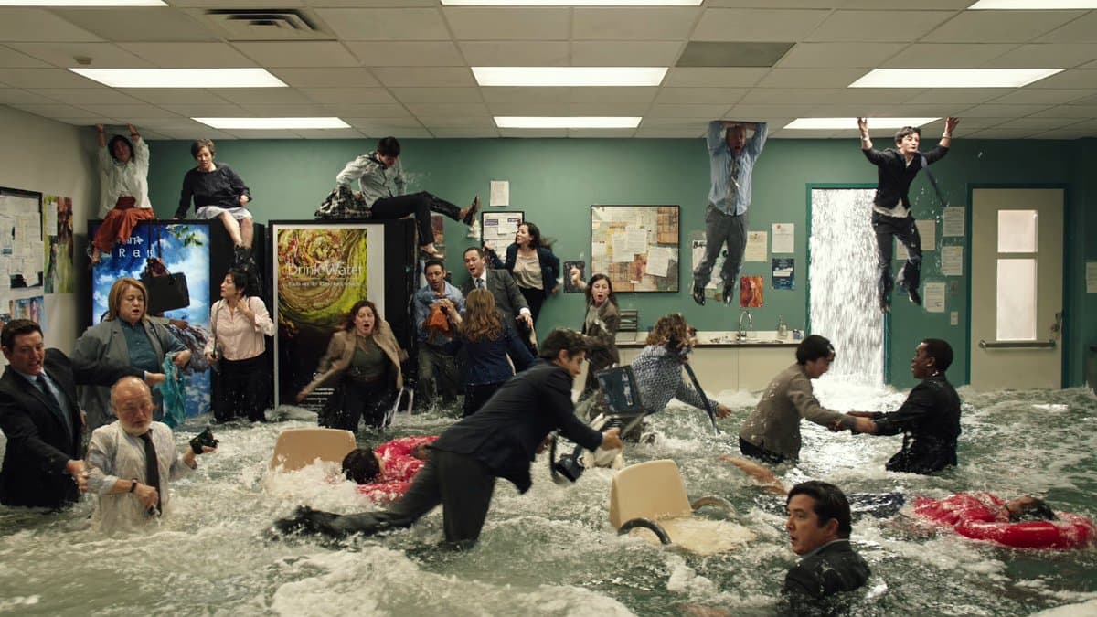 Slow Motion Flood Disaster Cinematography