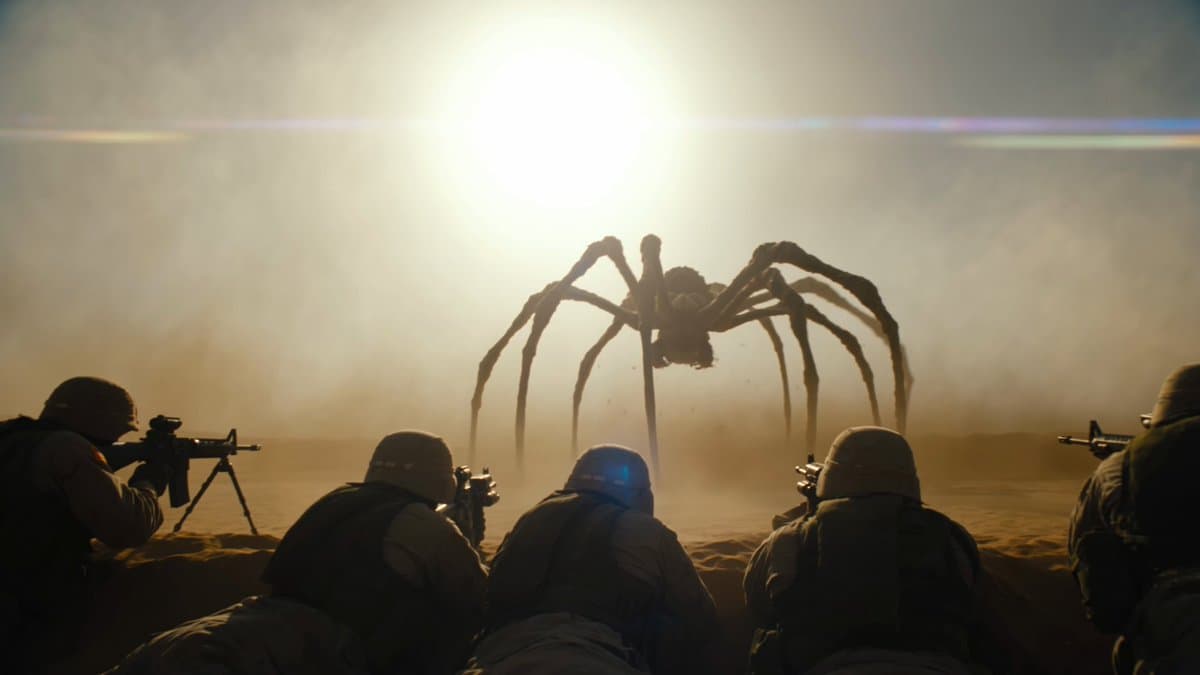 Cinematic Desert Combat Sequence