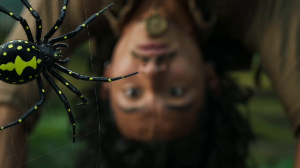 Jungle Adventure Machete Action Scene